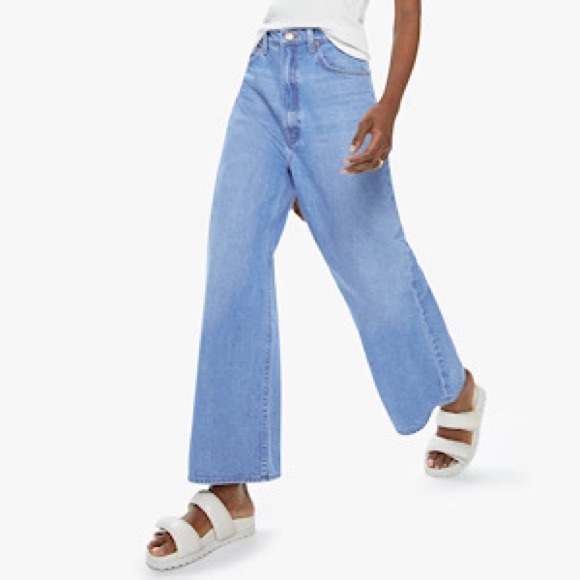 “NEW” MOTHER Snacks! High-Waisted Funnel Ankle Jean - Picture 2 of 10